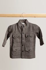Gray Woolen Jacket